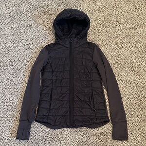 Mondetta Women's Black Hooded Puffer Jacket